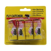 Ycolew Sticky Fly Traps Hanging, Fly Paper Strips Fly Ribbon Catcher Gnat Mosquito for House, Kitchen, Bullpen, Stable, Pasture